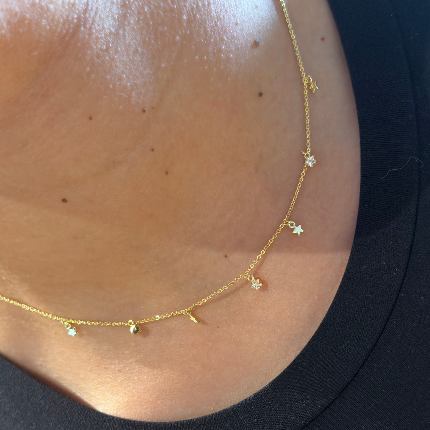 Dainty Mini Stars Necklace