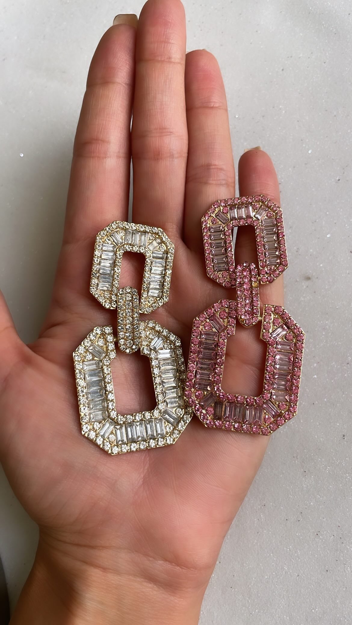 Tiles Stones Earring