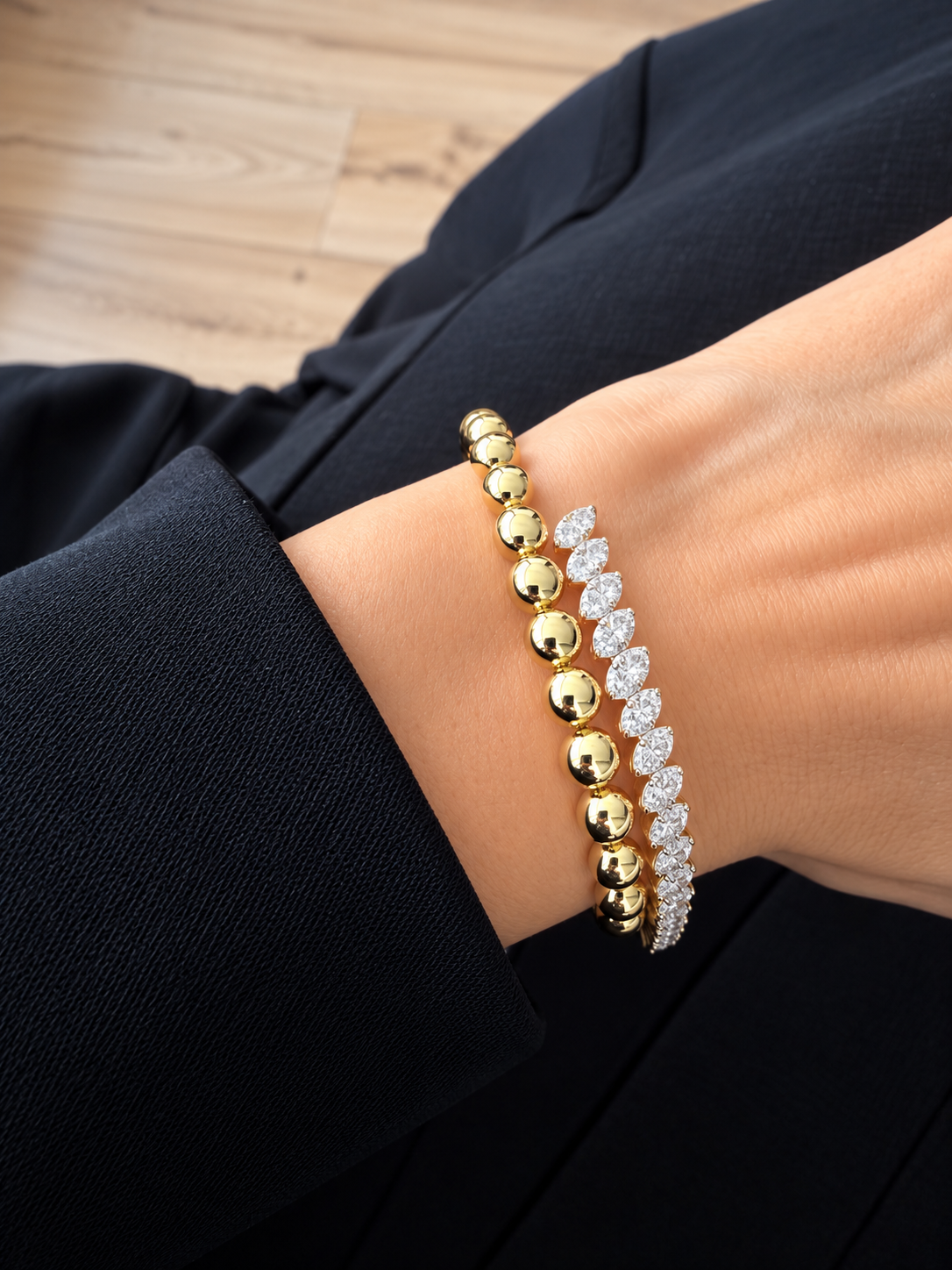 Double Level Bangle