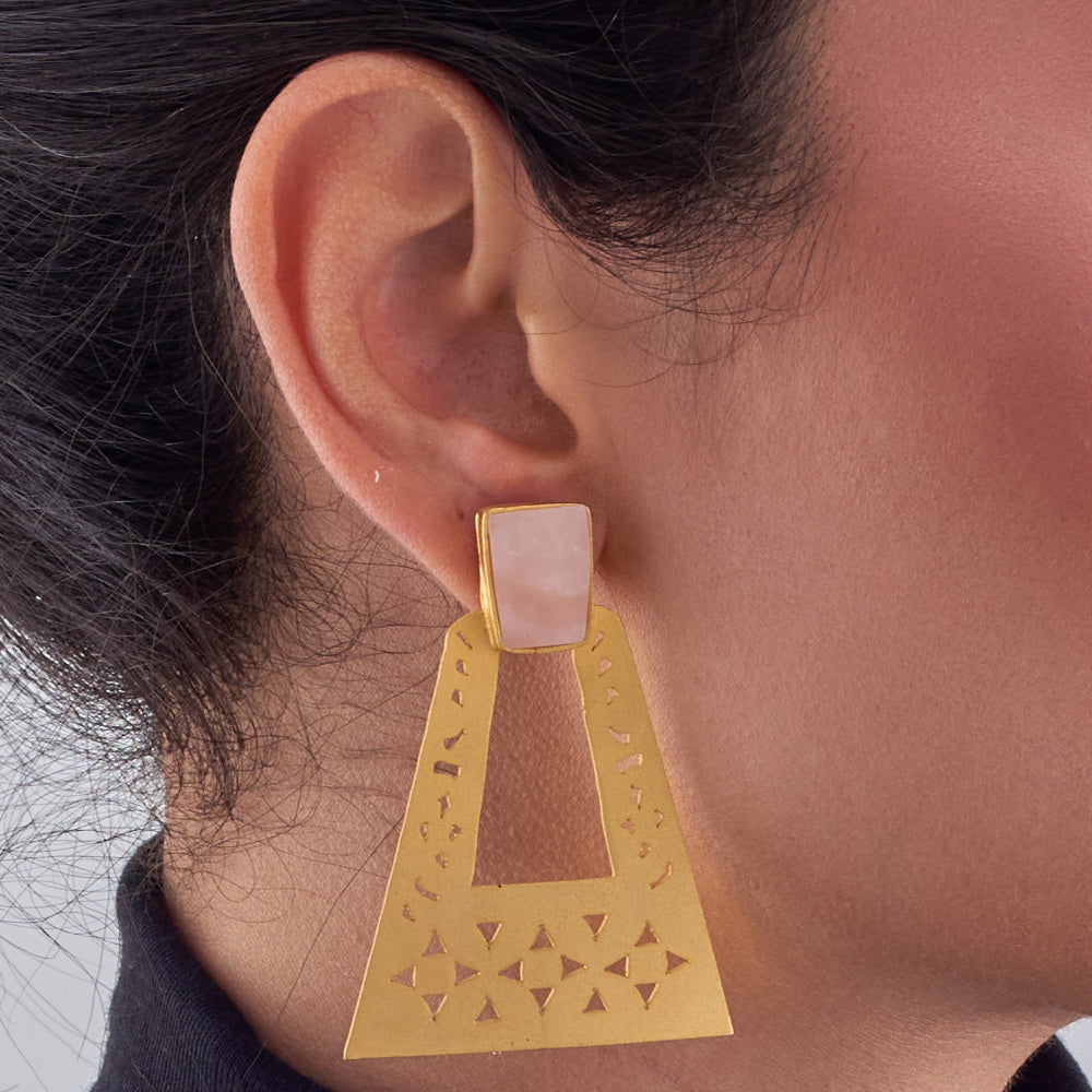 Blush Moroccan Earring