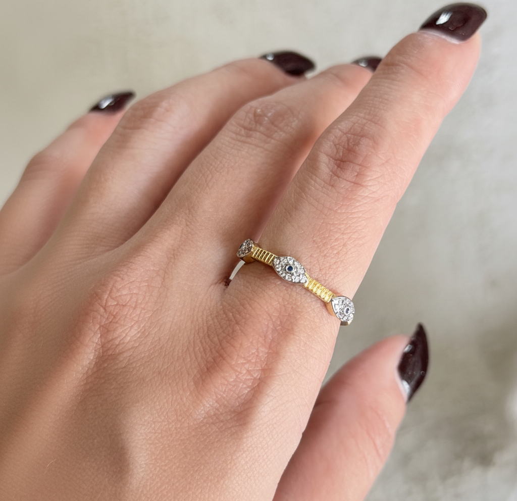 The Eye Band Ring