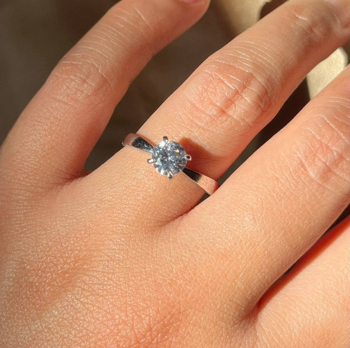 Middle Stone Ring