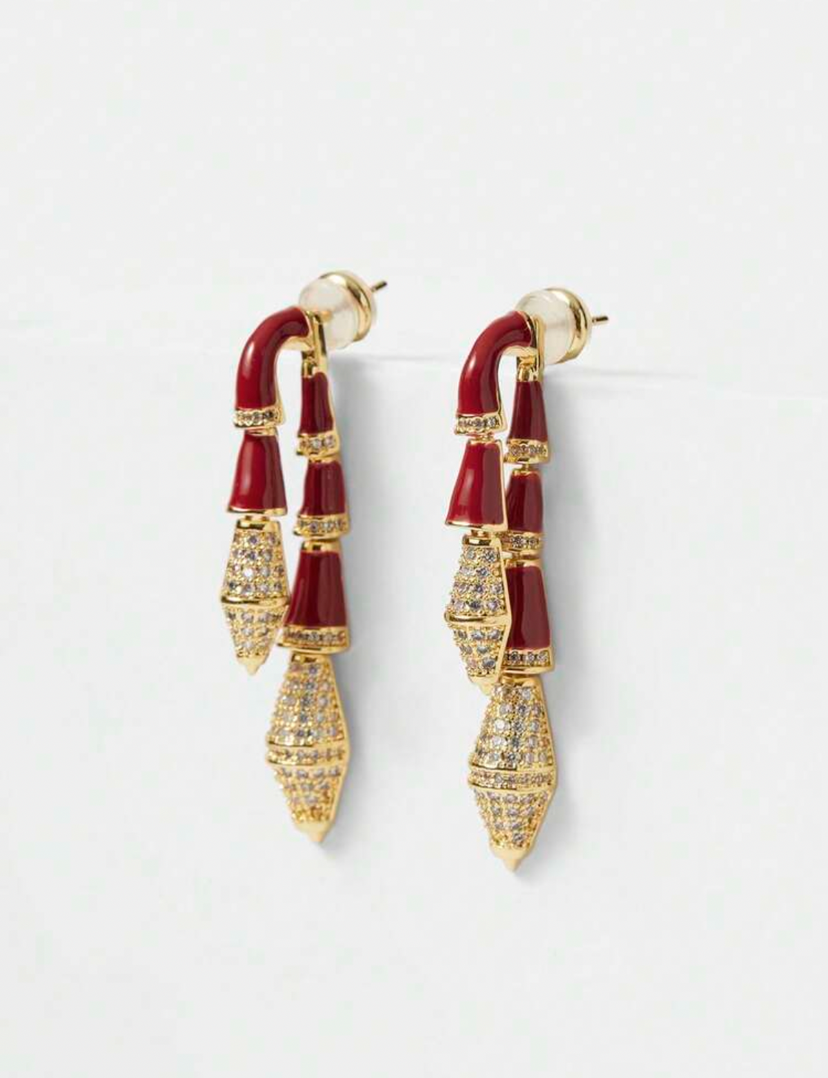 Double Snake Earring