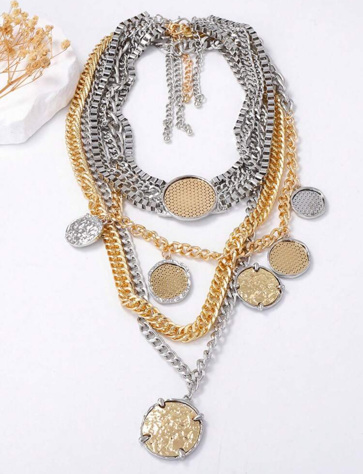 The Coins Necklace Set