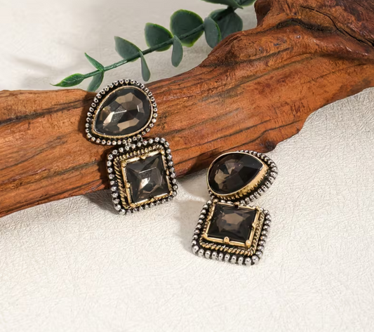 Vintage Geometric Earring
