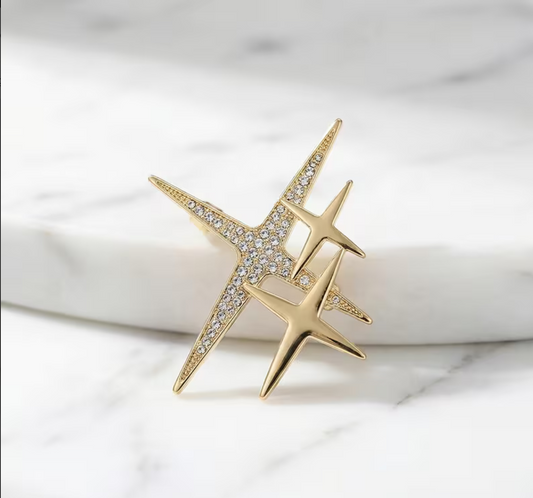 Shooting Star Brooch