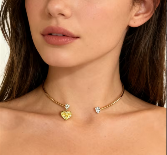 Romantic Hoop Opened choker