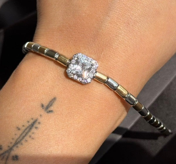Tube Bar Bracelet (square)