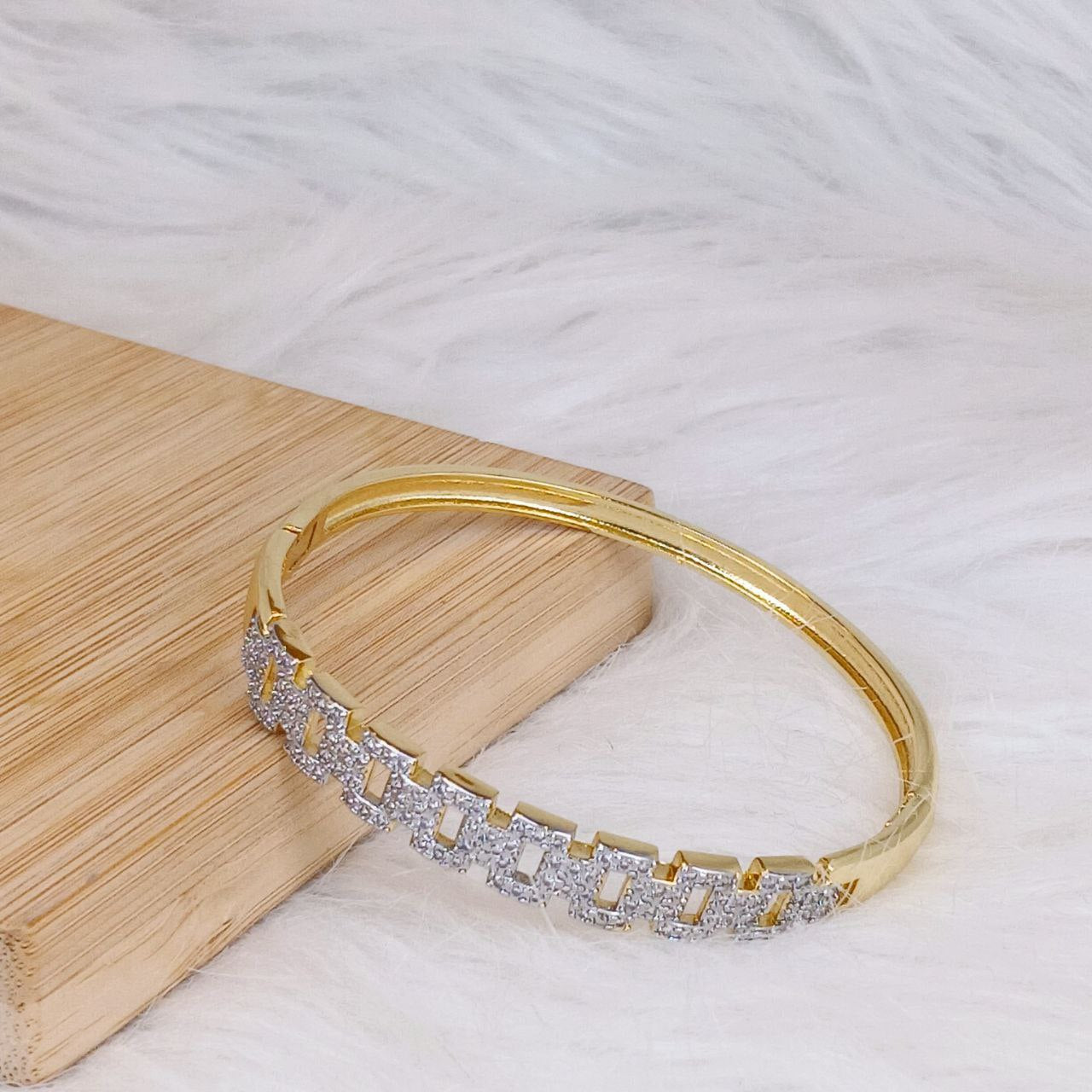 Chained Stone Bangle