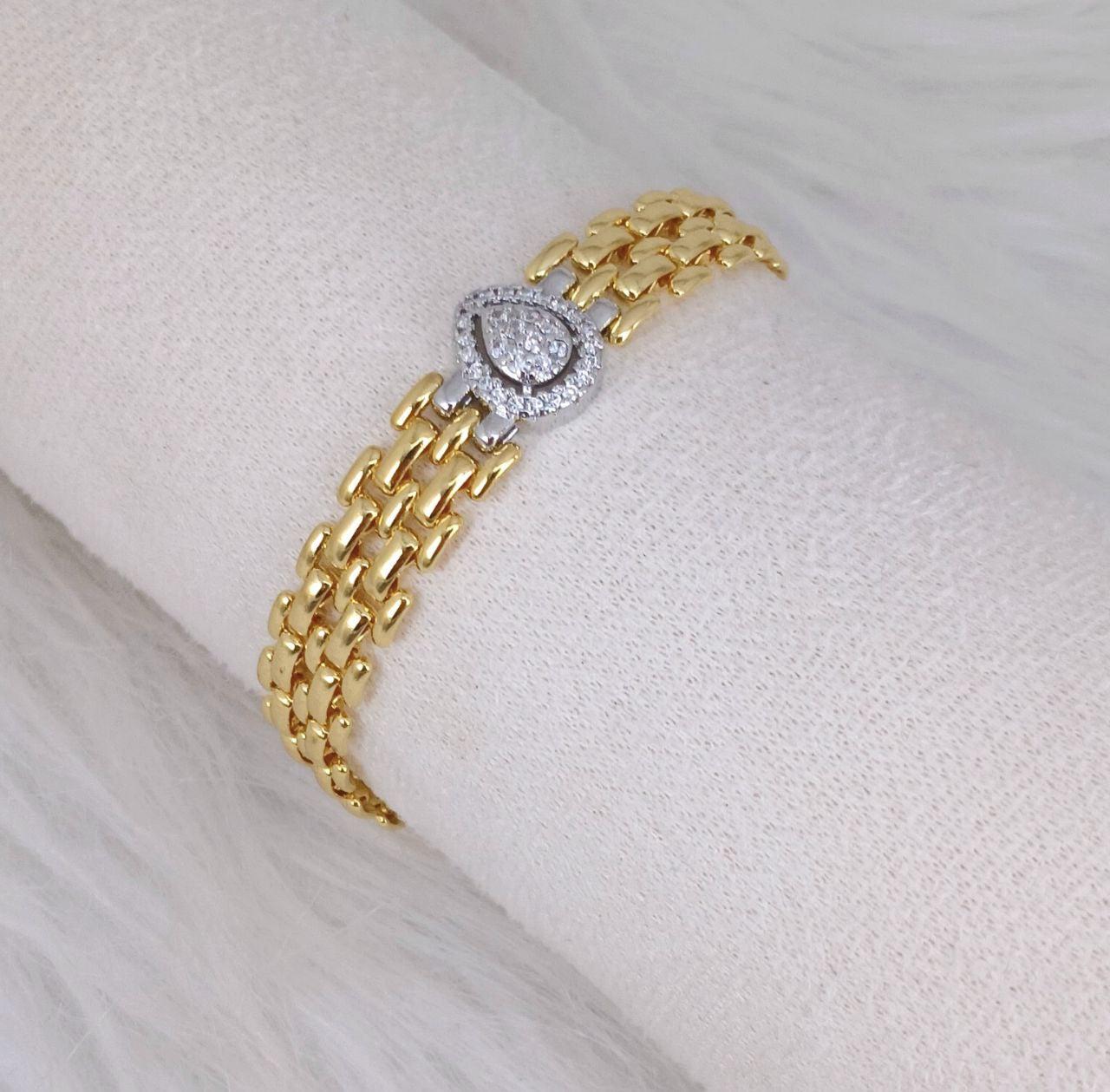 Droplet Chain Bracelet