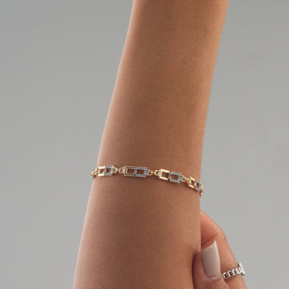 Double Squares Bracelet