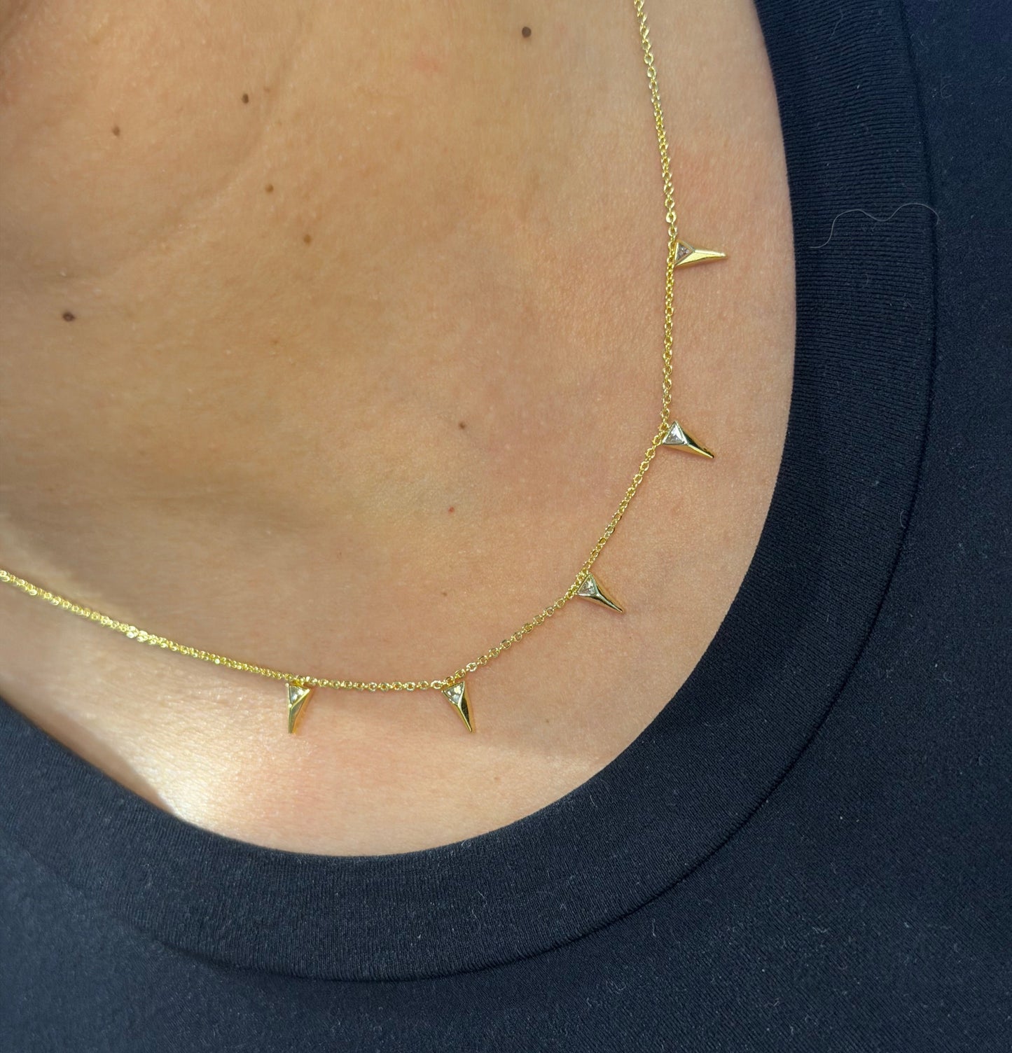Dainty Strikes Necklace