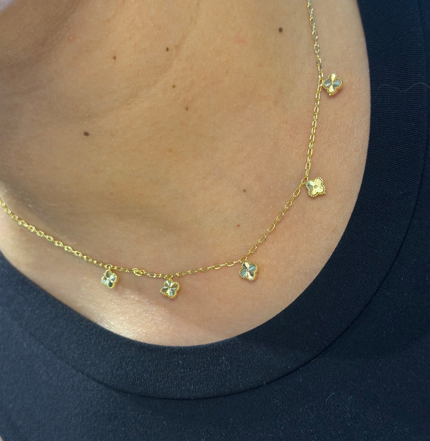 Dainty Mini Van Cleef Necklace