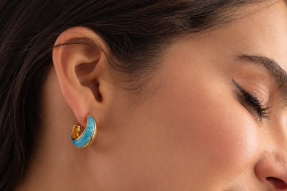 Mosaic Hoops