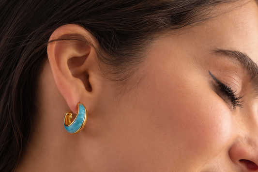 Mosaic Hoops