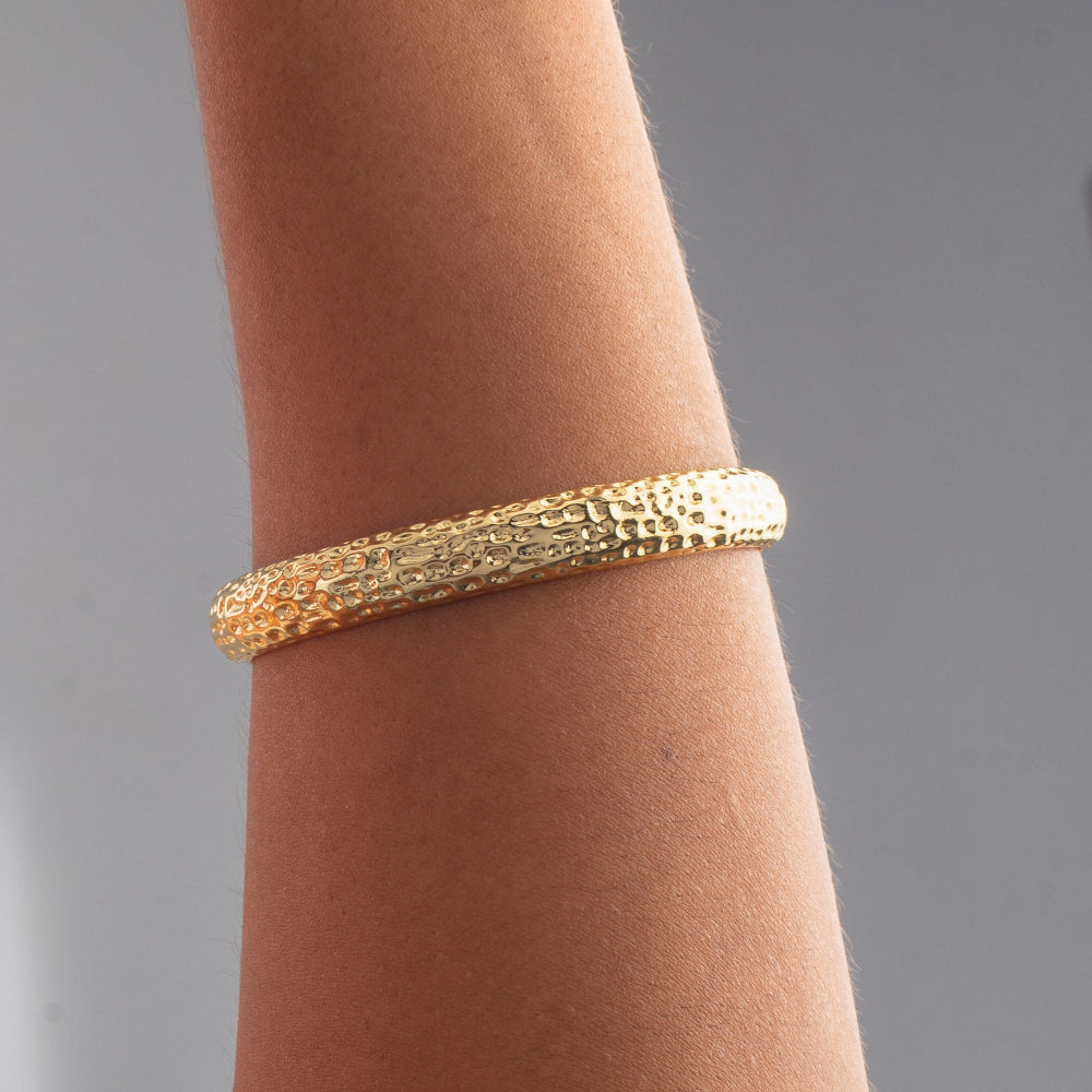 Hammered Bangle
