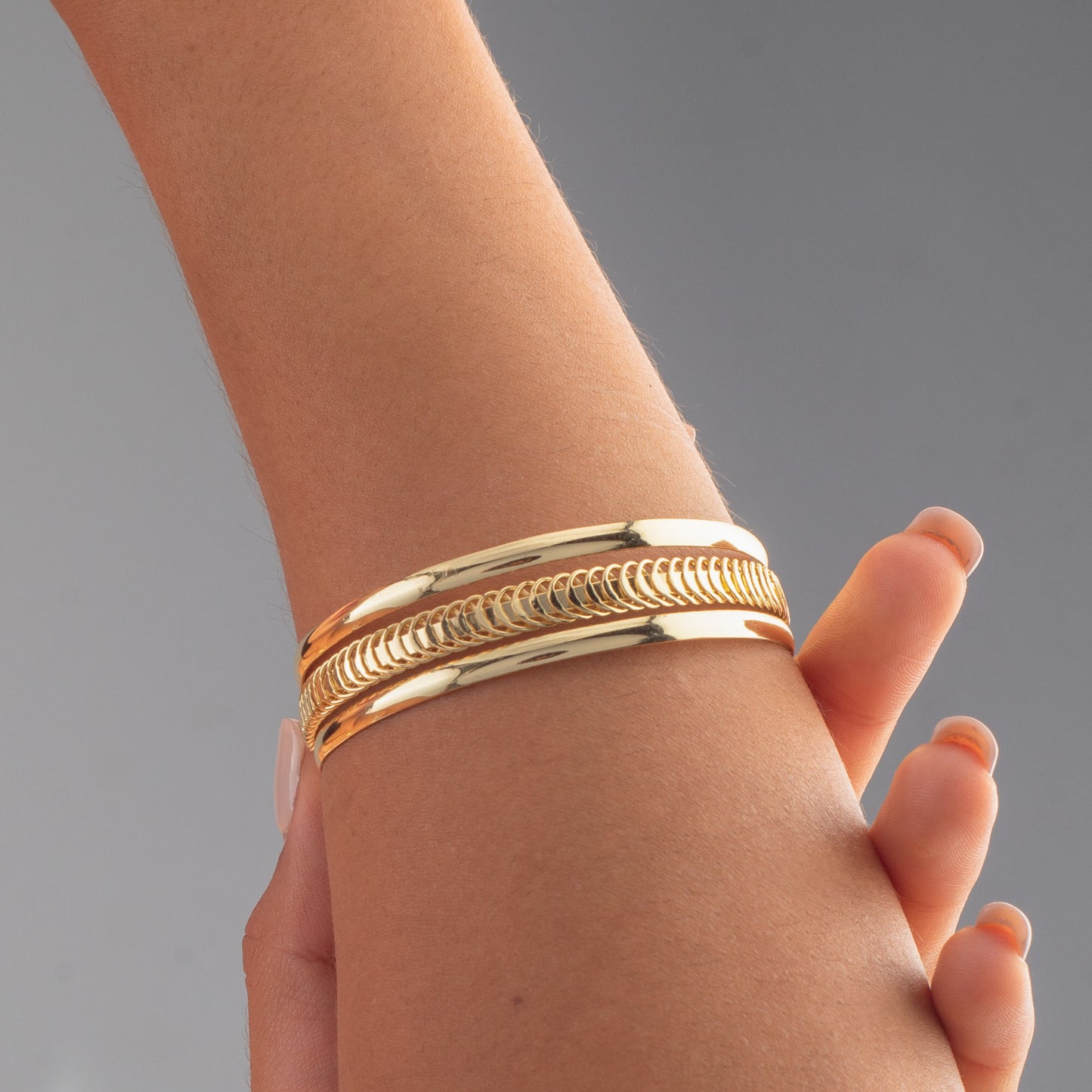 Triple Layer Bangle