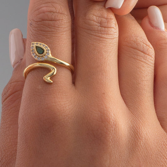 The Emerald Head Ring