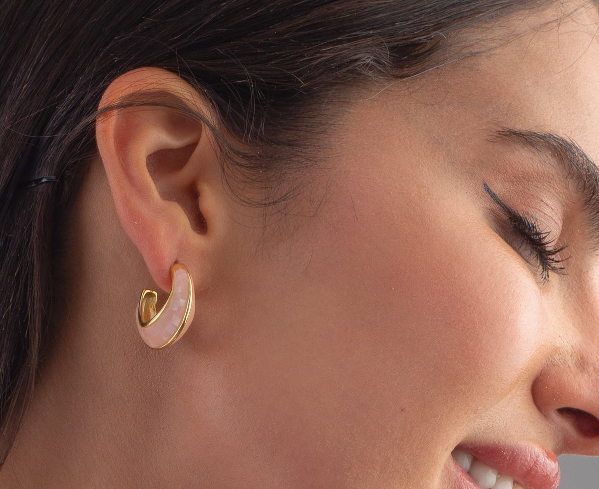 Mosaic Hoops