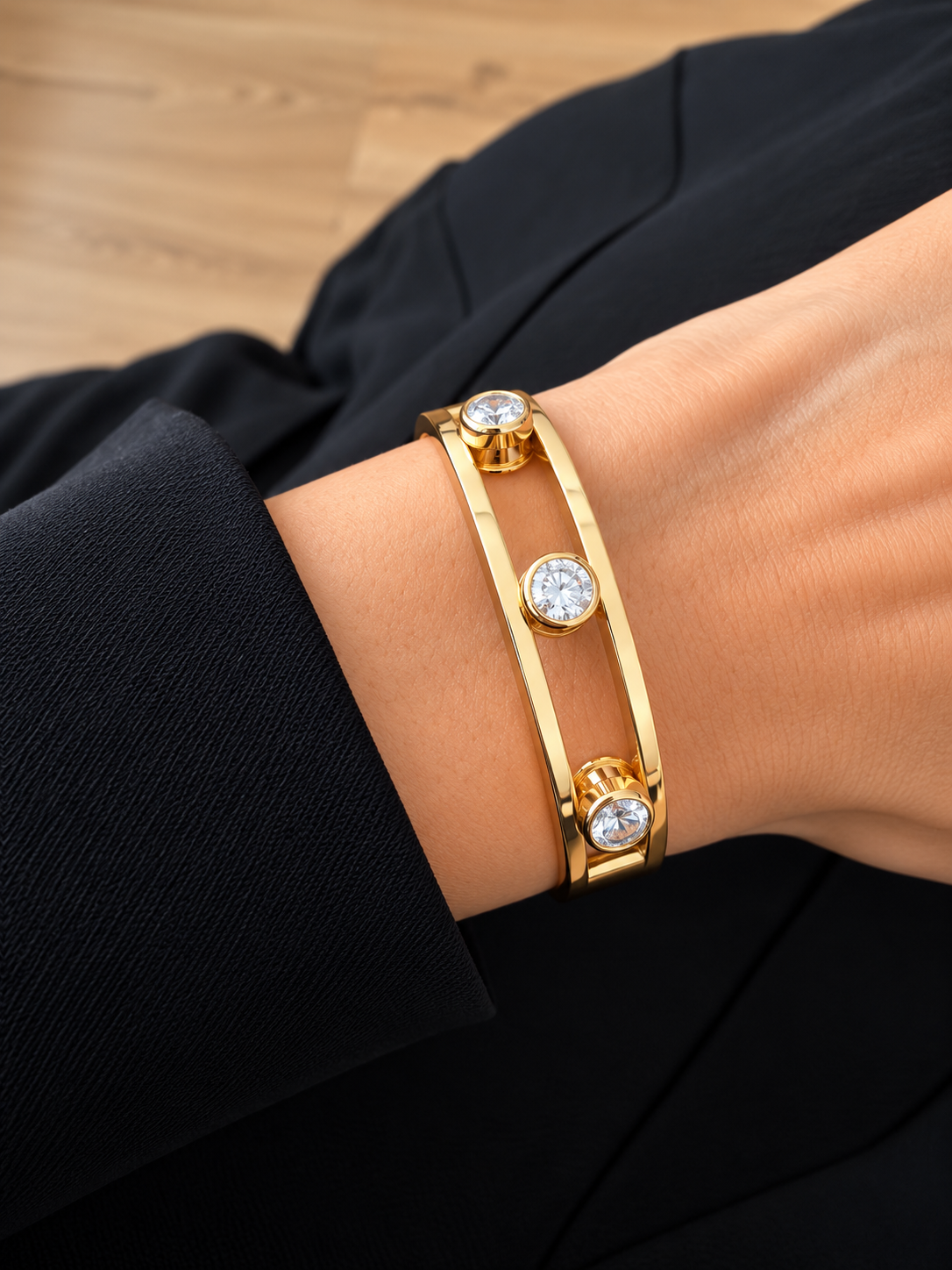 The Framed Stones Bangle
