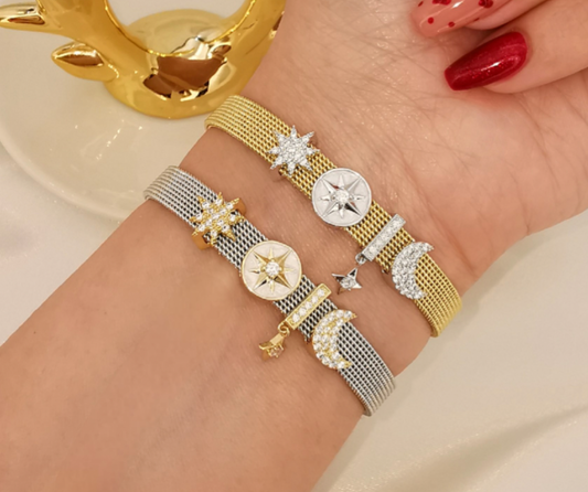 Stars Mesh Magnetic Strap
