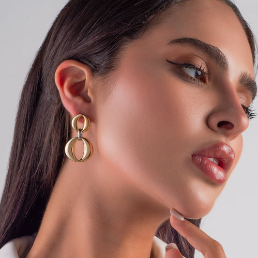 Infinito Gold Earrings