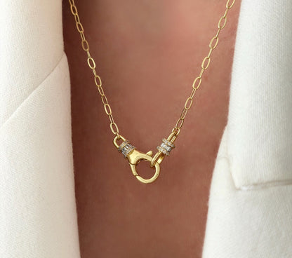 Colorful Front Lock Necklace