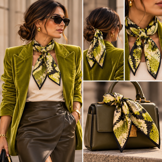 Snake Skin Scarf