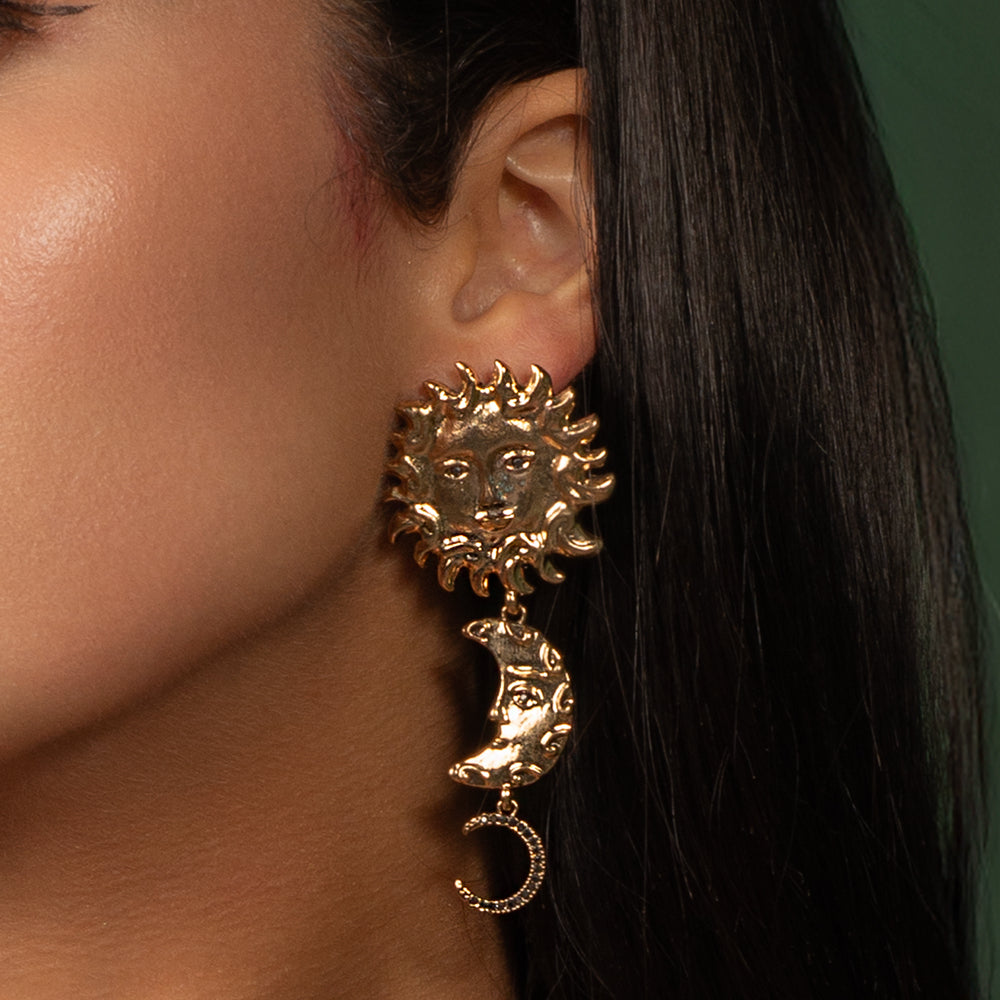 Stars & Moon Earring