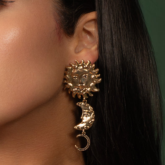 Stars & Moon Earring