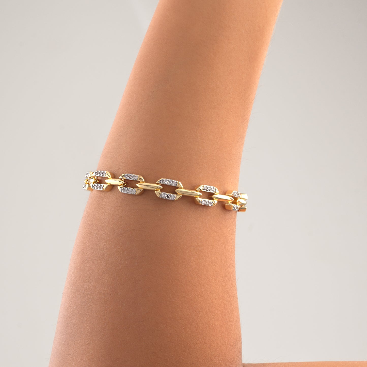 Mini Paper Clip Bracelet
