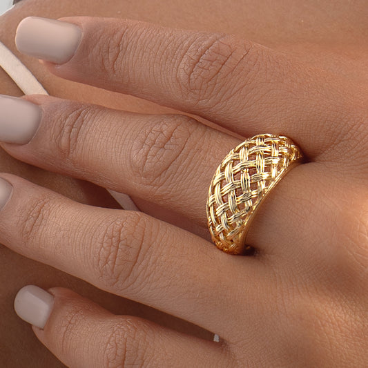 Arabesque Bombé Ring