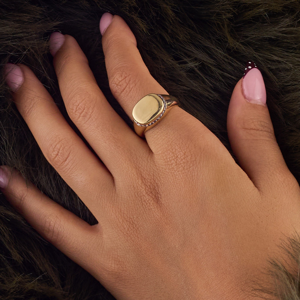 Plain Signet Ring