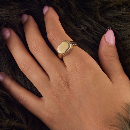 Plain Signet Ring