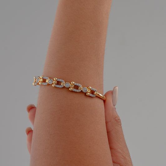 Tiffany Zircon Bangle