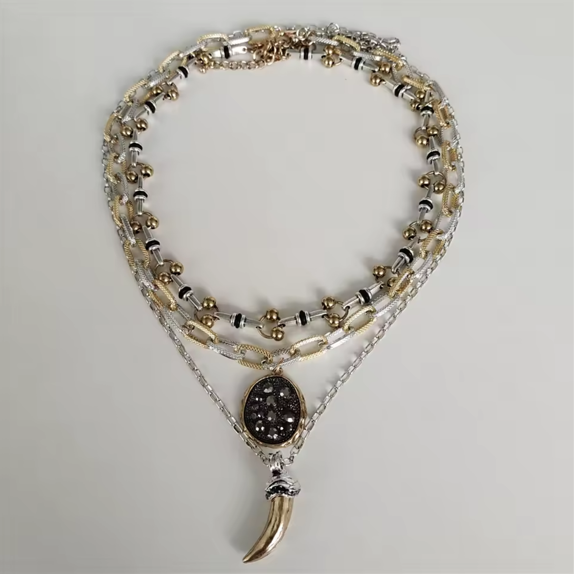 Vintage Triple Necklace Set