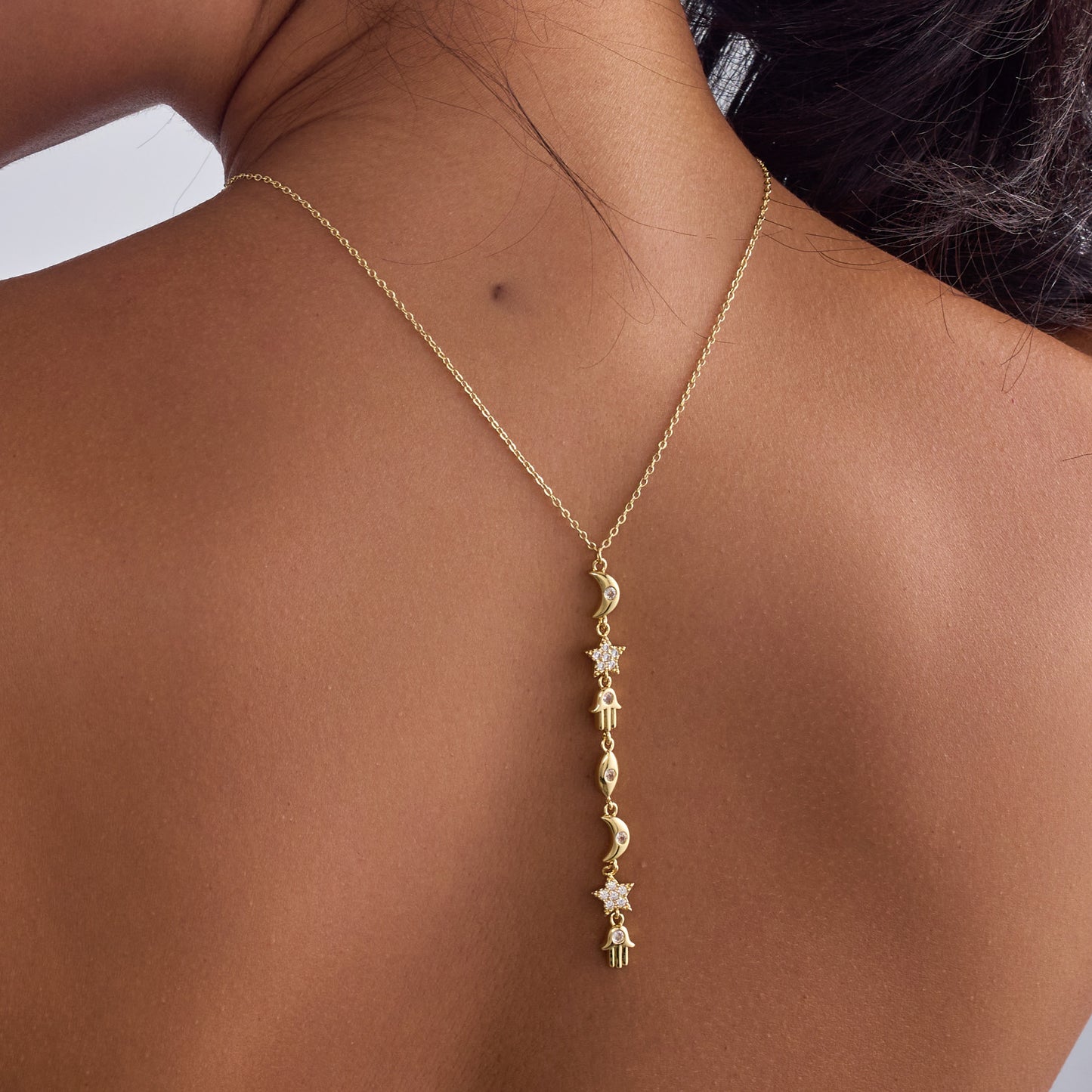 Zoe Lariat Necklace