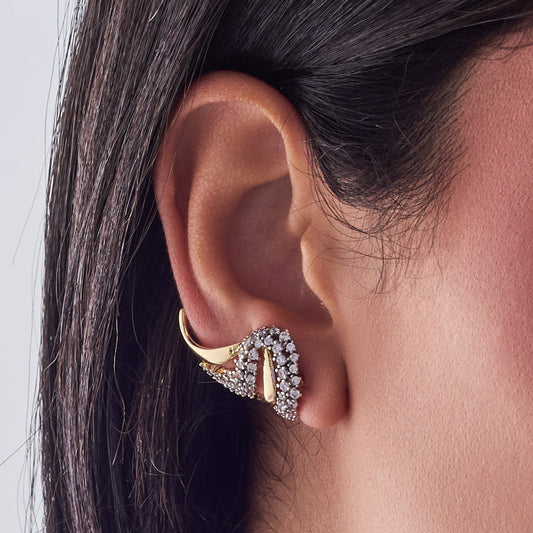 Single Royale Earrings + Cuff