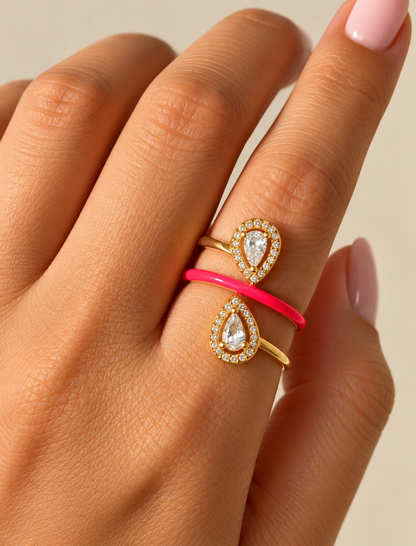 Multi Layer Drop Enamel Ring