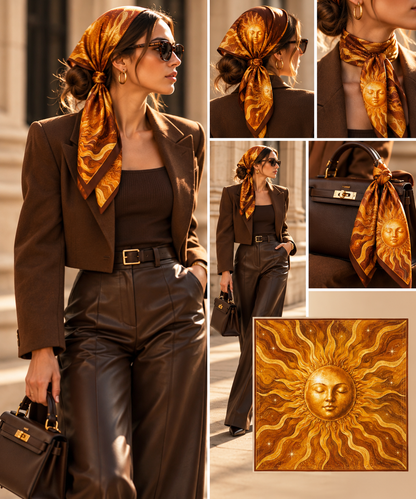 Golden Sun Scarf
