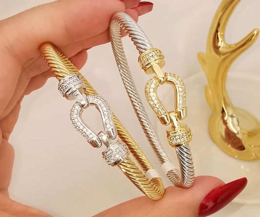 Lock Dome Bangle