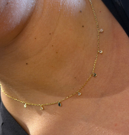 Dainty Drops Necklace