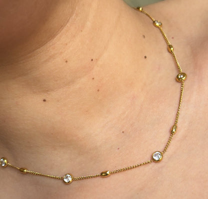 Multi Stones Necklace