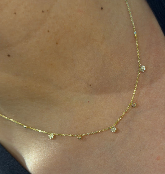 Dainty Circles Necklace