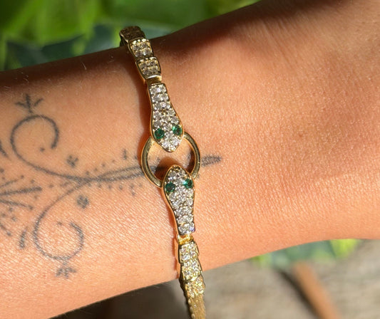 Double Snake Bracelet