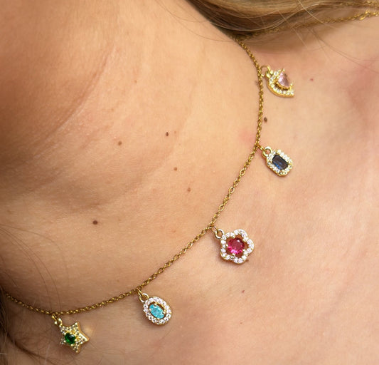 Rainbow Summer Necklace