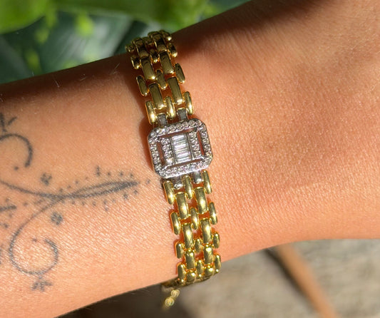 Baguette Chain Bracelet