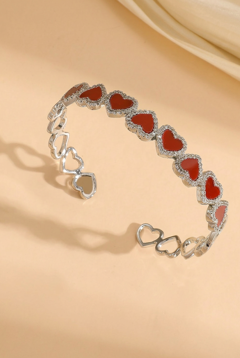 Hearts Bracelet - Ring