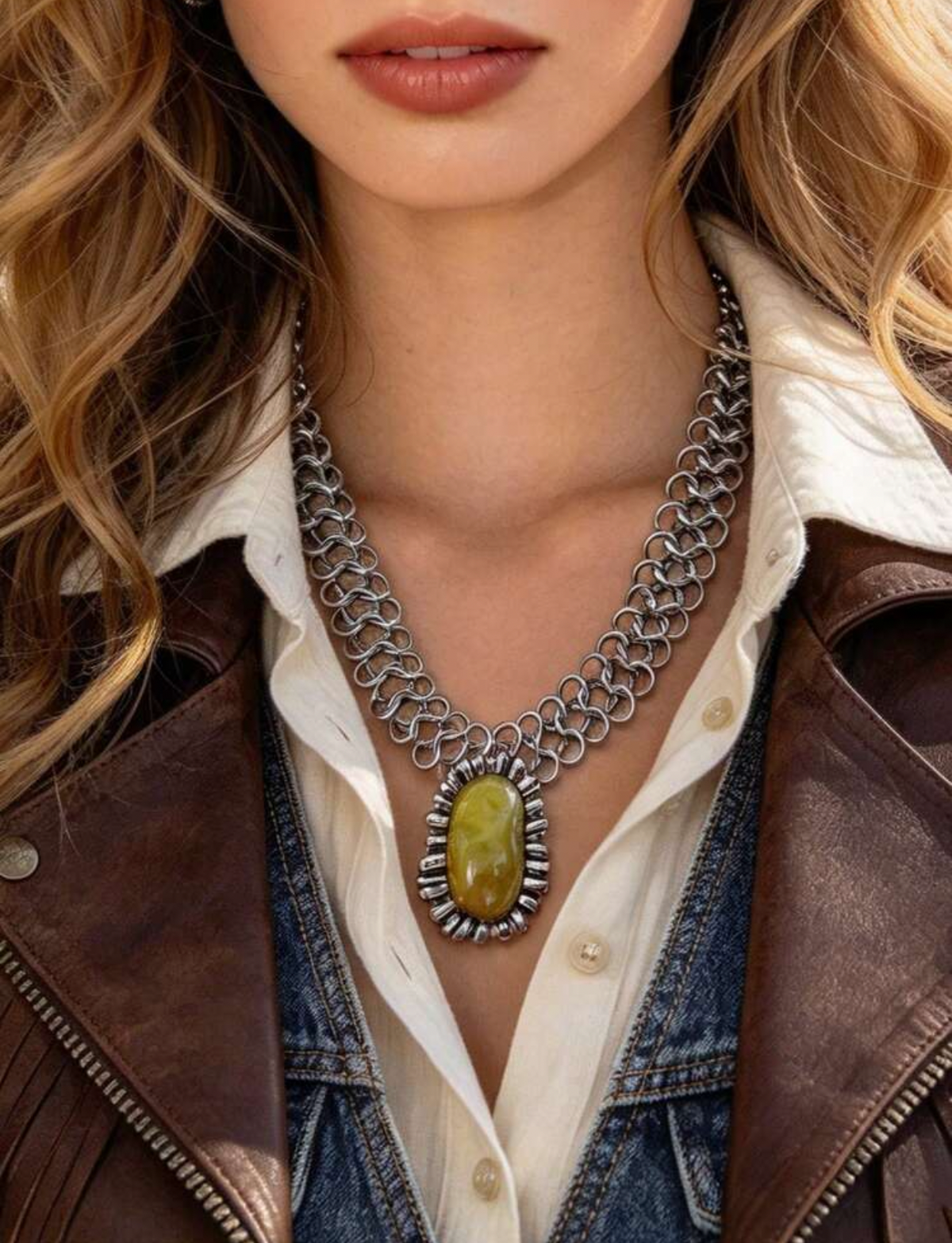 The Chunky Chain Collier