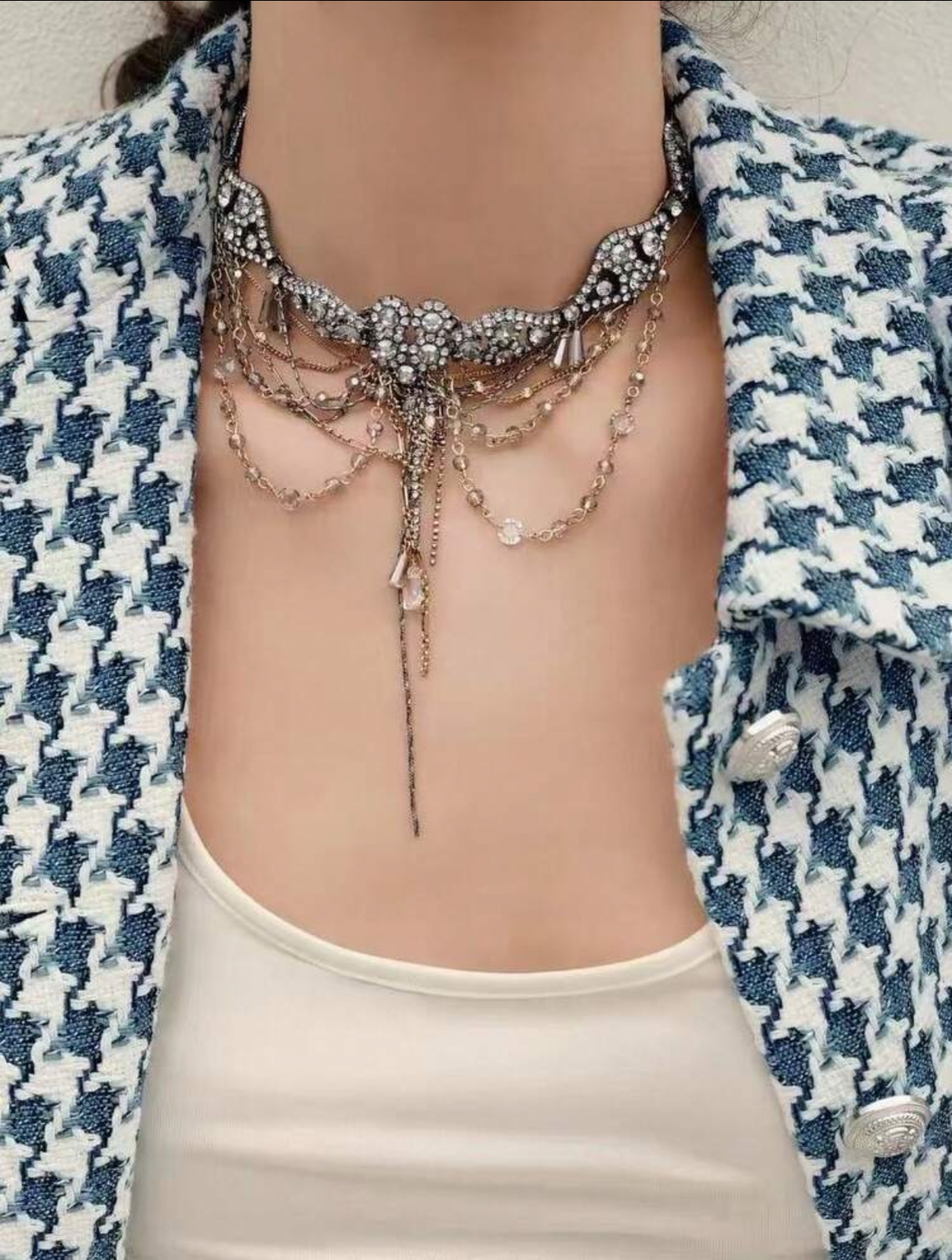 Victorian Beaded Choker
